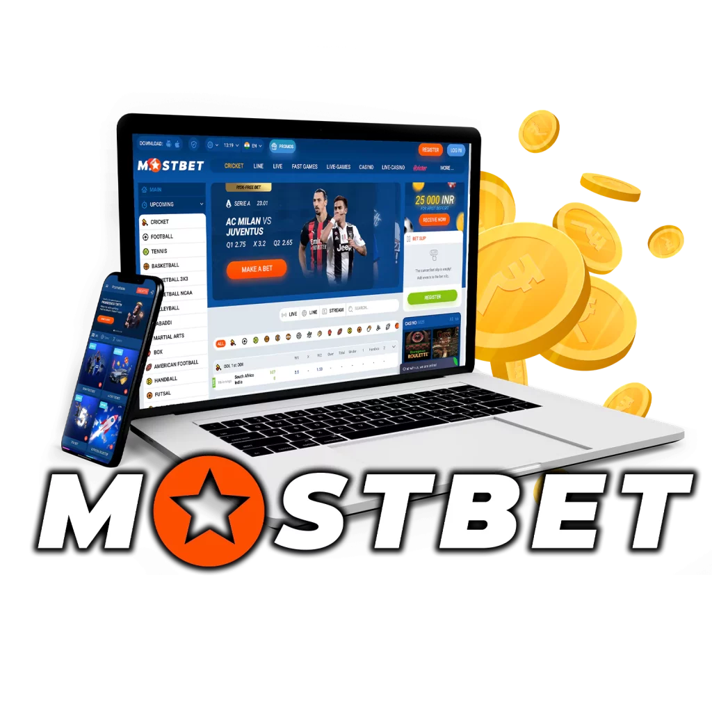 MostBet Thailand on mobile and Mostbet Thailand at laptop